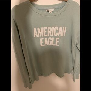 American Eagle crew neck long sleeve shirt.